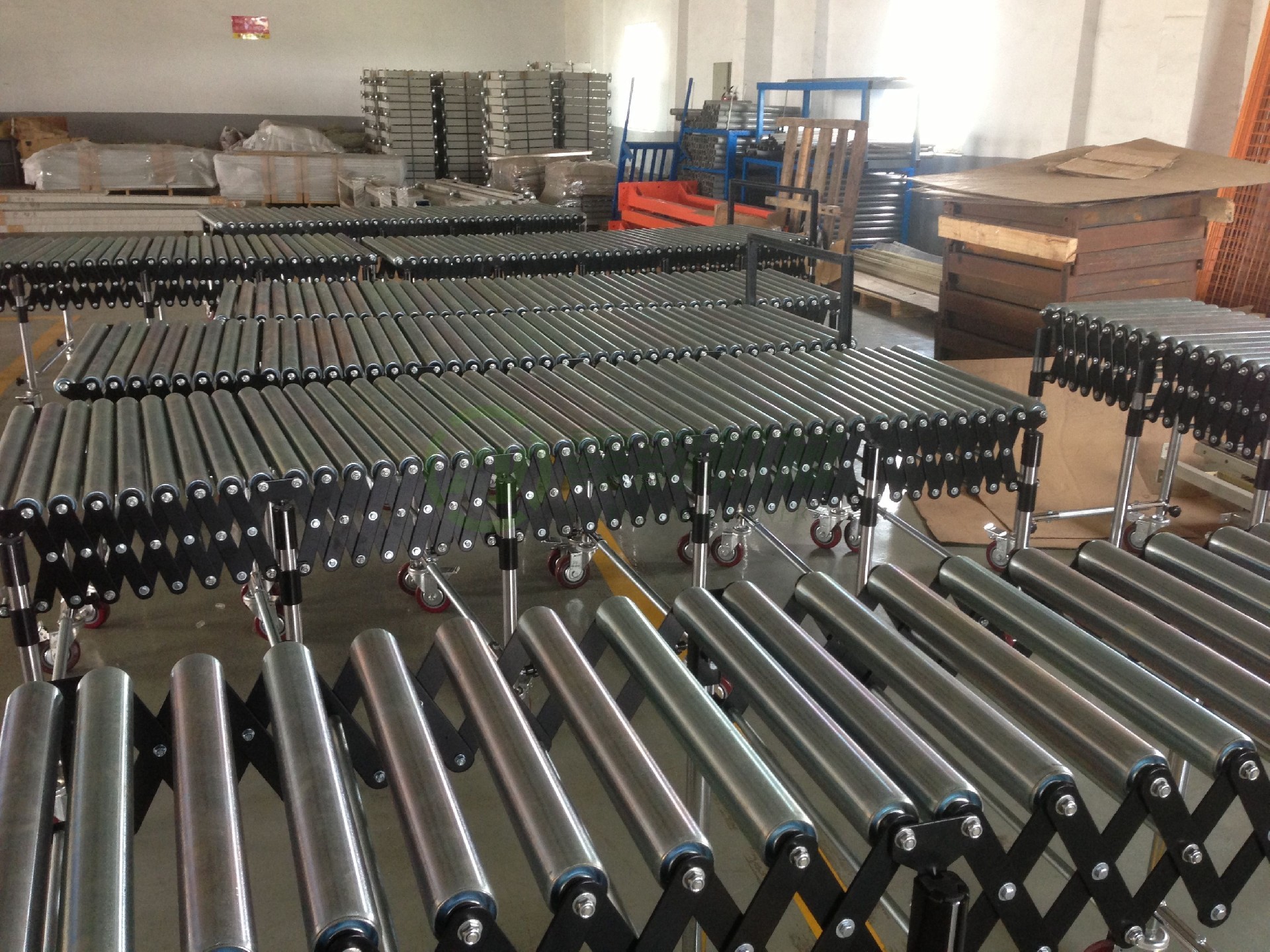 伸縮輸送機(jī)案例05